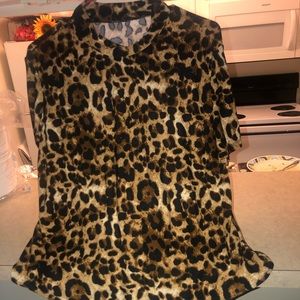 Cheetah Print Bodysuit